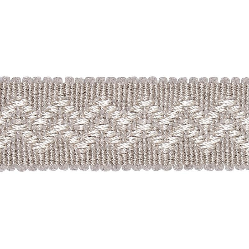 Ebba Tape Dove 80291 by Schumacher Trim New Traditional - Fabric Carolina -