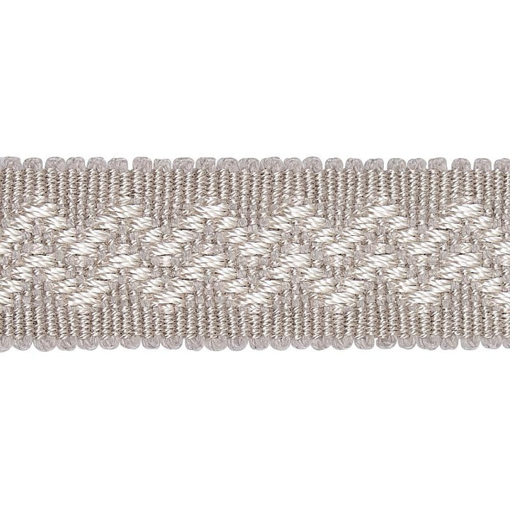 Ebba Tape Dove 80291 by Schumacher Trim New Traditional - Fabric Carolina -