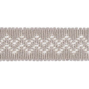 Ebba Tape Dove 80291 by Schumacher Trim