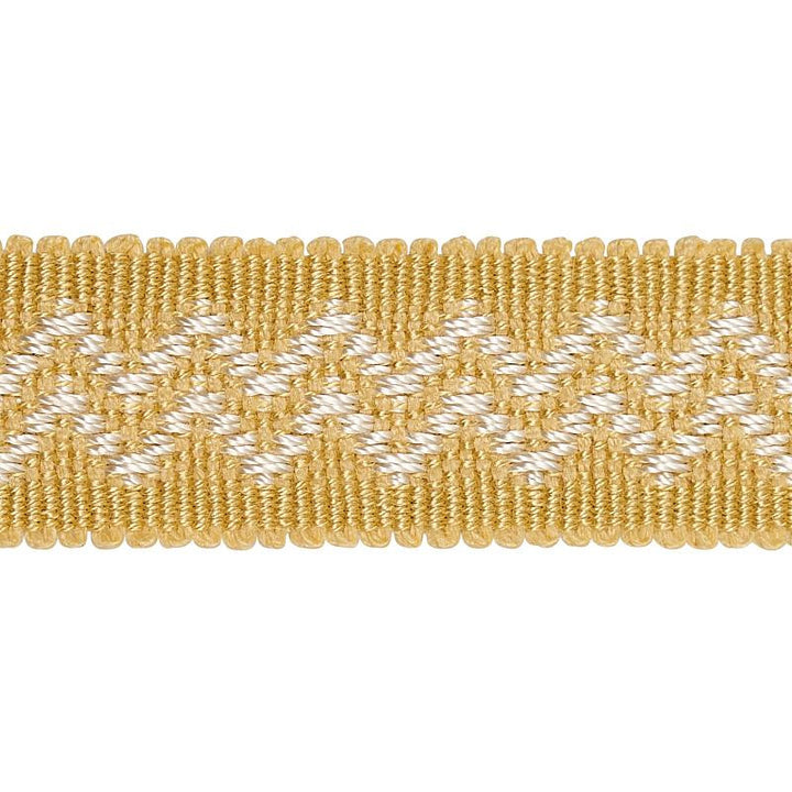Ebba Tape Yellow 80292 by Schumacher Trim New Traditional - Fabric Carolina -