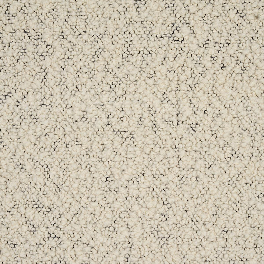 Margarete Boucl Ivory On Charcoal 80530 by Schumacher Designer Fabric Patterson Flynn - Swanky Fabrics -