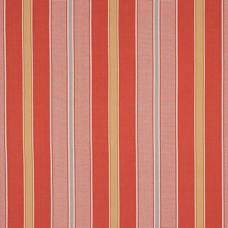 Scoop Hand Woven Stripe Parasol 80813 by Schumacher Fabric A Rum Fellow Hand Wovens 11.25" - Fabric Carolina -