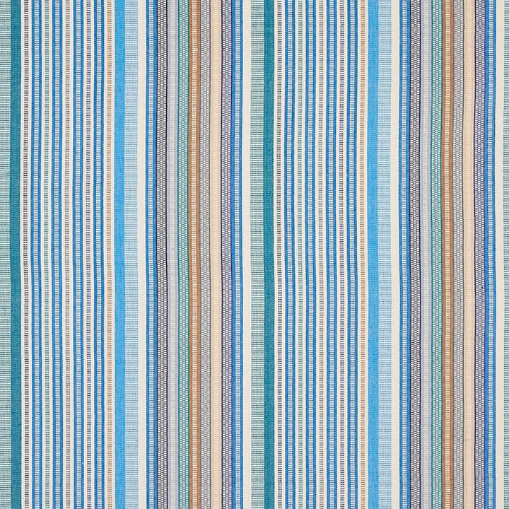 Ripple Hand Woven Stripe Surf 80821 by Schumacher Fabric A Rum Fellow Hand Wovens 15.0" - Fabric Carolina -