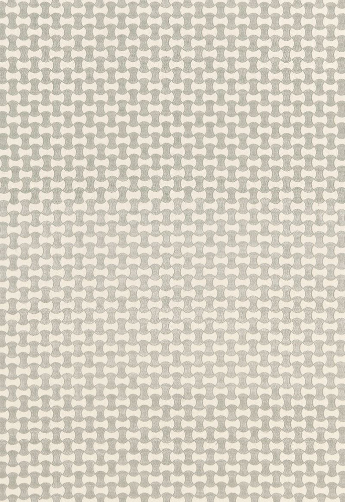 Nolita Embroidery Zinc 67110 by Schumacher Fabric Chroma 63% Cotton, 37% Spun Martindale 10,000 Horizontal: 3/4- and Vertical: 1.5 50.625 - Fabric Carolina -