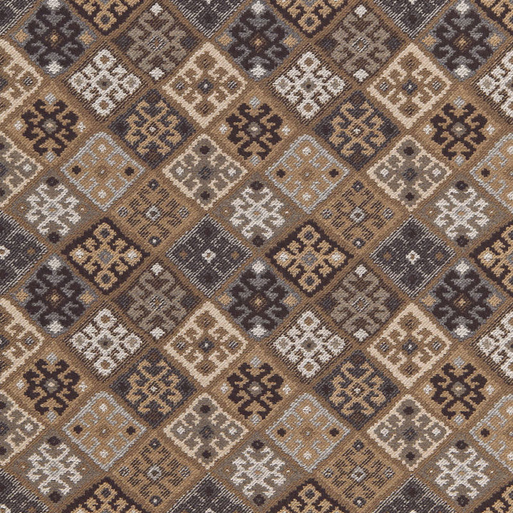 Kilim Weave Buckskin 67140 by Schumacher Fabric LUXE LODGE POLYACRYLIC 37% WOOL 23% BELGIUM MARTINDALE 23,000 </p><p>Repeat: Horizontal: 10 3/4" (27CM) and Vertical: 13 3/4" (35CM) 53.5 - Fabric Carolina -