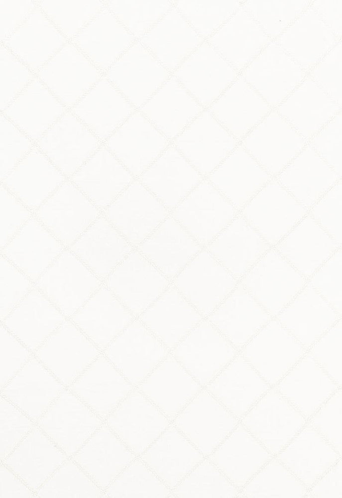 Gemma Sheer Blanc 67180 by Schumacher Designer Fabric Firenze-Sheers 83% Linen, 15% Viscose, 2% Cotton - Horizontal: 2.5 and Vertical: 5 50.25 - Swanky Fabrics -