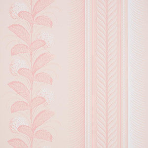 Hydrangea Drape Blush 5004458 by Schumacher Wallpaper