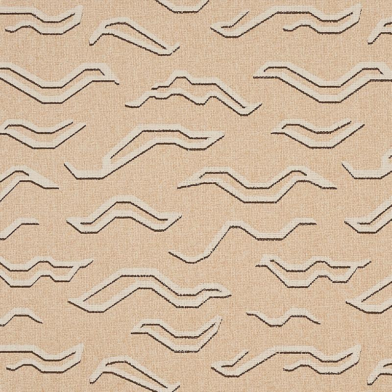 Kata Paperweave Oatmeal 5013110 by Schumacher Wallpaper Tapis - Fabric Carolina -