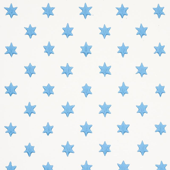 Astral Blue 5013141 by Schumacher Wallpaper Hobe Erwin 9.0" - Fabric Carolina -