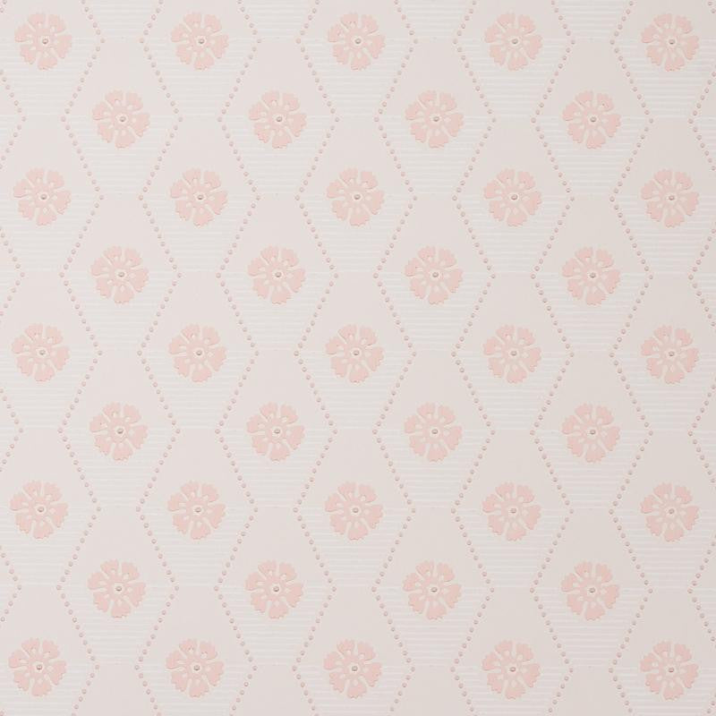 Hive Bloom Blush 5013163 by Schumacher Wallpaper Hobe Erwin - Fabric Carolina -