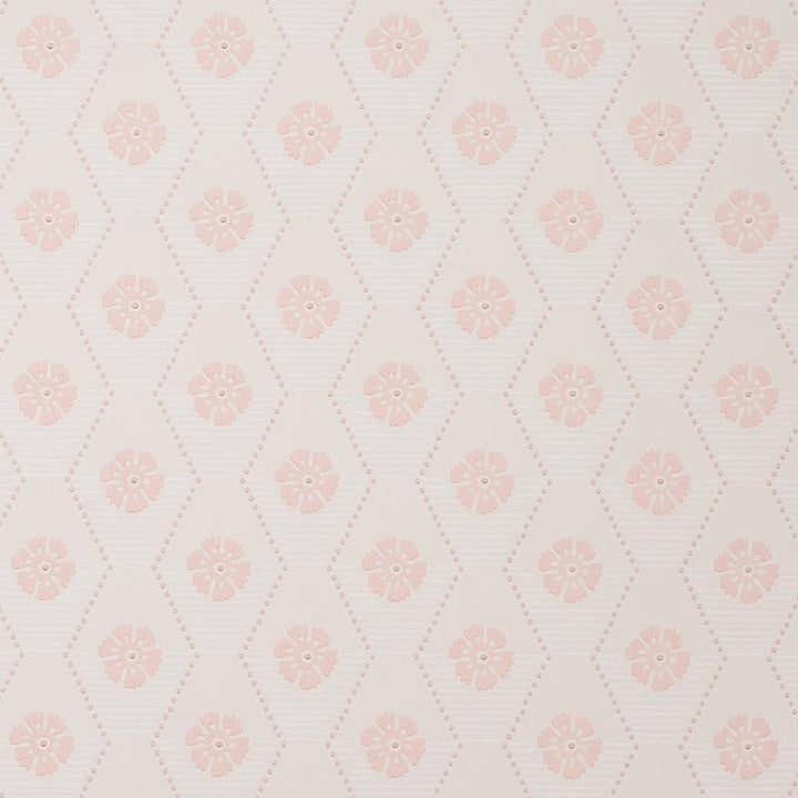 Hive Bloom Blush 5013163 by Schumacher Wallpaper Hobe Erwin - Fabric Carolina -
