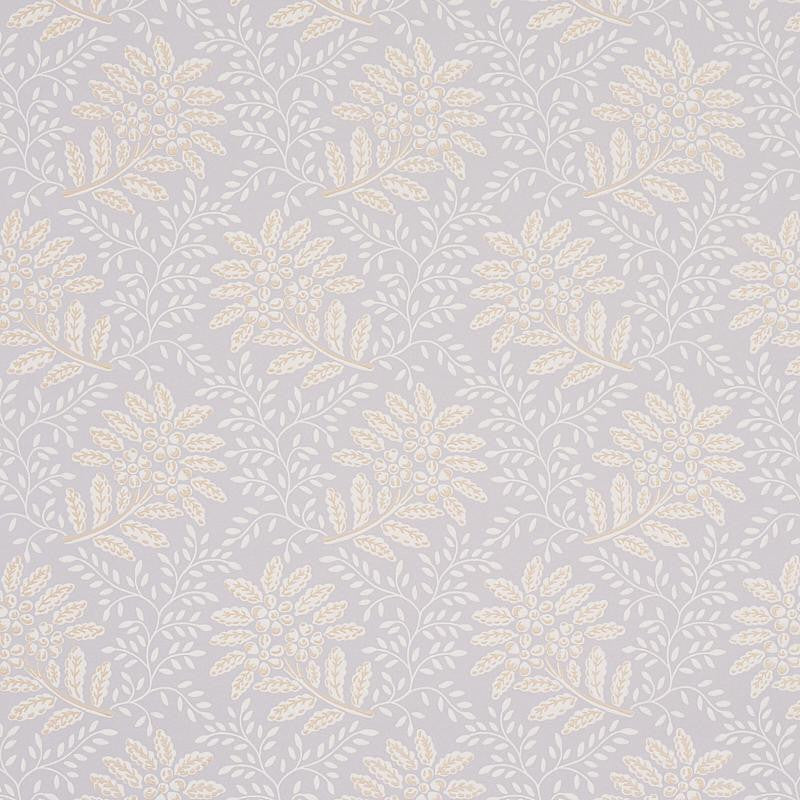 Secret Garden Grey 5013172 by Schumacher Wallpaper Hobe Erwin 6.75" - Fabric Carolina -