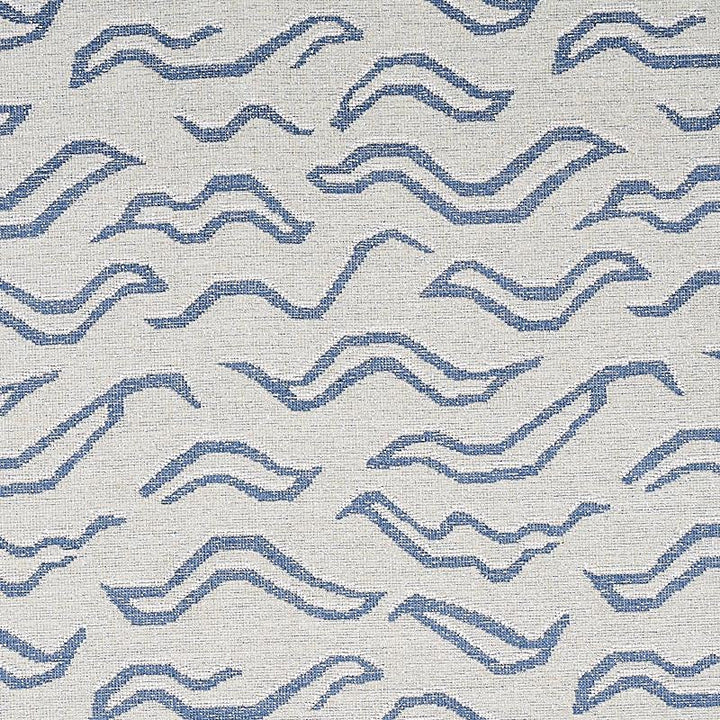 Kata Denim 80682 by Schumacher Designer Fabric Tapis 8.1" - Swanky Fabrics -