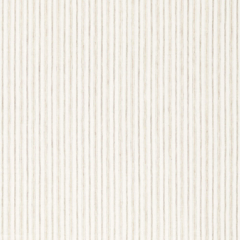 Muir Linen Sheer Stone 67221 by Schumacher Designer Fabric ESSENTIALS: SHEERS & CASEMENTS I LINEN 98% COTTON 2% INDIA </p><p>Repeat: Horizontal: 1 1/4" (3CM) and Vertical: 53 - Swanky Fabrics -