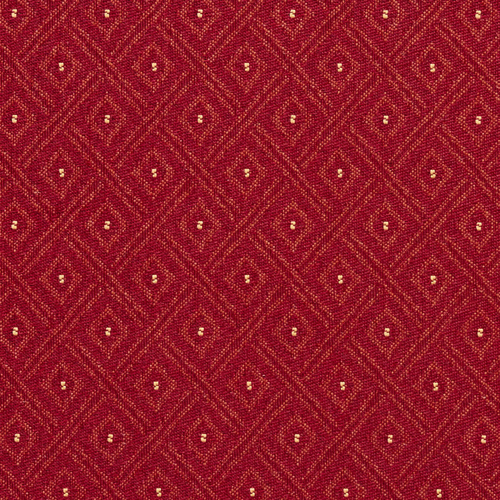6732 Burgundy/Diamond by Charlotte Fabric Woven Crypton II 57% Polyester, 43% Olefin Made In USA Exceeds 200,000 Wyzenbeek Rubs (Heavy Duty) Horizontal: 1.75" x Vertical: 1.5" 54 Inches - Fabric Carolina -