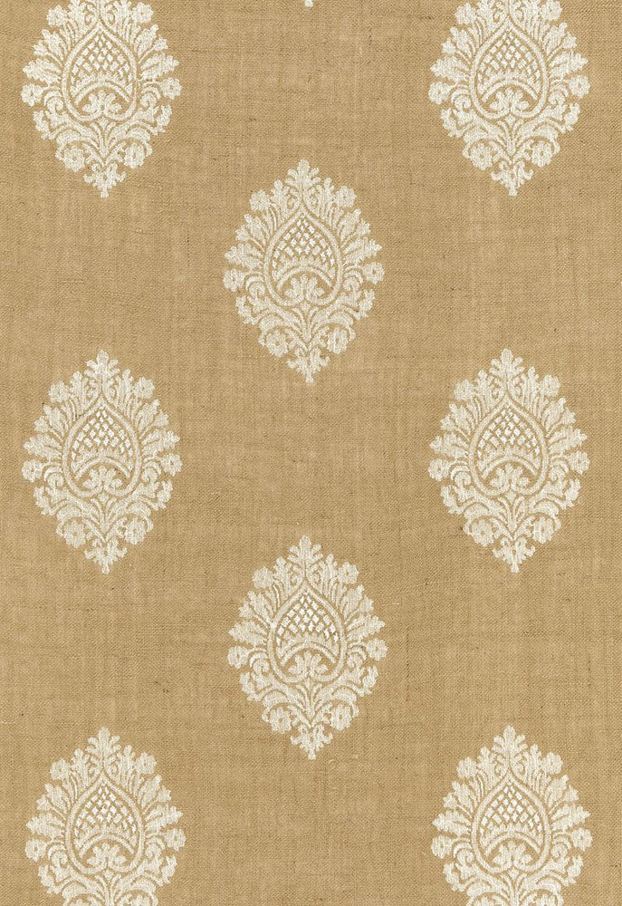 Savanna Jute Embroidery Jute 67340 by Schumacher Fabric Au-Naturel 95% Jute, 3% Rayon, 2% Polyester - Horizontal: 8.5 and Vertical: 15.5 51 - Fabric Carolina -
