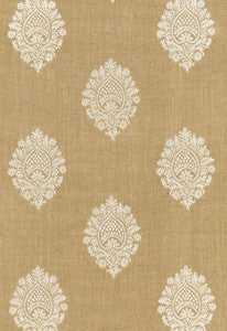 Savanna Jute Embroidery Jute 67340 by Schumacher Fabric