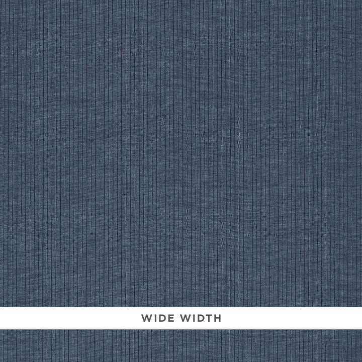 Cascade Stripe Indigo 67390 by Schumacher Fabric ESSENTIALS: SHEERS & CASEMENTS I LINEN 100% ITALY </p><p>Repeat: Horizontal: 5/8" (2CM) and Vertical: 121 - Fabric Carolina -