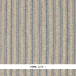 Cascade Stripe Stone 67391 by Schumacher Fabric