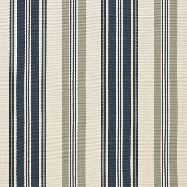 Fjord Stripe Indigo 67480 by Schumacher Fabric AU NATUREL 2 COTTON 100% INDIA MARTINDALE 12,000 </p><p>Repeat: Horizontal: 13 1/8" (33CM) and Vertical: 52.75 - Fabric Carolina -