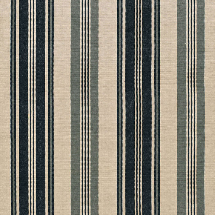 Fjord Stripe Ebony 67481 by Schumacher Fabric AU NATUREL 2 See Sample INDIA MEDIUM DUTY </p><p>Repeat: Horizontal: 13 1/8" (33CM) and Vertical: - 52 3/4" WIDE (134CM) - Fabric Carolina -