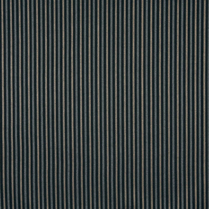 6748 Onyx/Stripe by Charlotte Fabric Woven Crypton II 59% Polyester, 41% Olefin Made In USA Exceeds 200,000 Wyzenbeek Rubs (Heavy Duty) Horizontal: 1" 54 Inches - Fabric Carolina -
