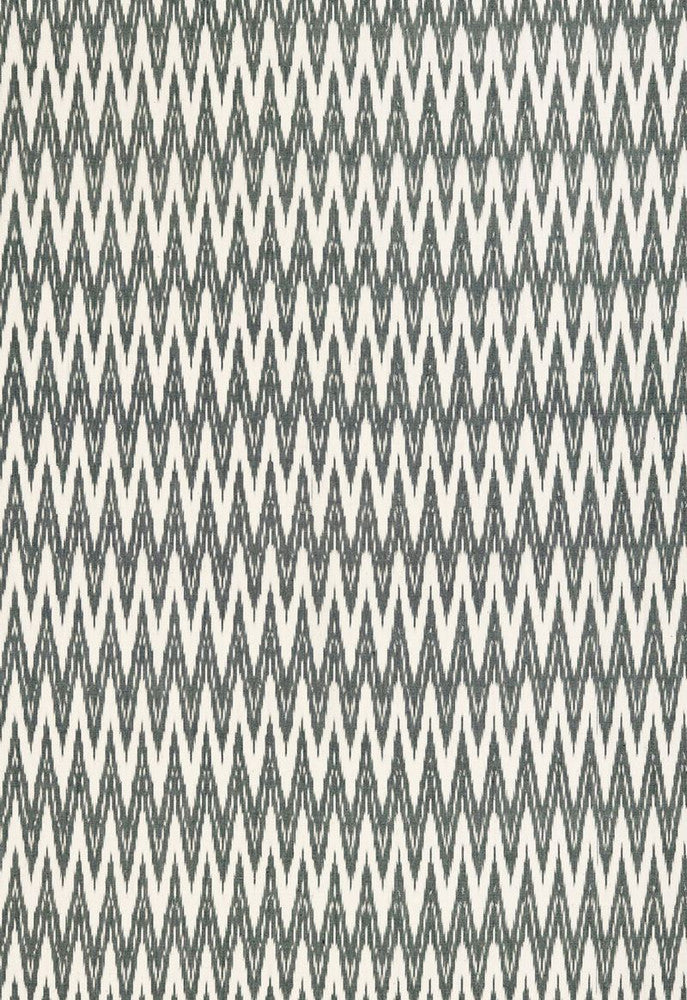 Kilimanjaro Ikat Charcoal 67490 by Schumacher Fabric Au-Naturel 100% Cotton Martindale 10,000 Horizontal: 1.125 and Vertical: 4.5 53 - Fabric Carolina -