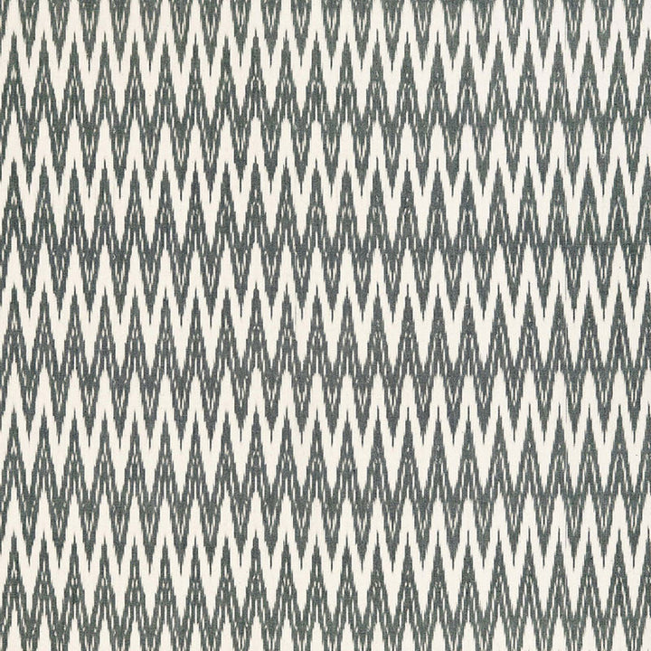 Kilimanjaro Ikat Charcoal 67490 by Schumacher Designer Fabric AU NATUREL 2 See Sample INDIA MEDIUM DUTY </p><p>Repeat: Horizontal: 1 1/8" (3CM) and Vertical: 4 1/2" (11CM) 53" WIDE (135CM) - Swanky Fabrics -