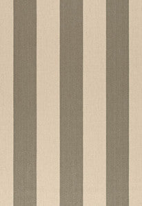 Tundra Linen Stripe Chanterelle 67560 by Schumacher Fabric
