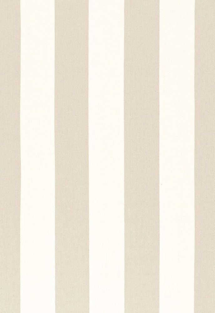Tundra Linen Stripe Ivoire 67561 by Schumacher Fabric Au-Naturel 75% Linen, 25% Cotton Martindale 27,000 Horizontal: 7.75 and Vertical: - 54.375 - Fabric Carolina -