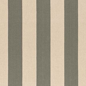 Tundra Linen Stripe Slate 67562 by Schumacher Fabric