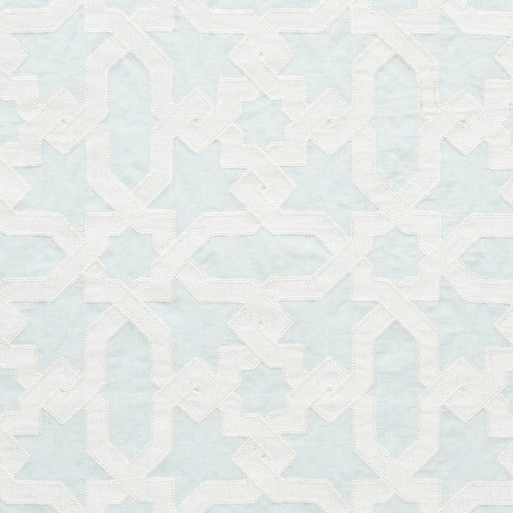 Cordoba Embroidery Mist 67573 by Schumacher Fabric AU NATUREL II See Sample INDIA - </p><p>Repeat: Horizontal: 6 3/4" (17CM) and Vertical: 12 5/8" (32CM) 50 3/8" (128CM) - Fabric Carolina -