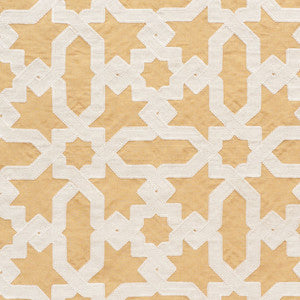 Cordoba Embroidery Ochre 67575 by Schumacher Fabric