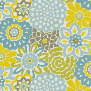 Button Blooms Spa 675751 by Waverly Fabric
