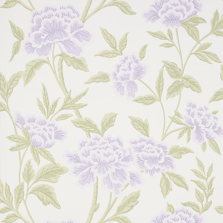 Whitney Floral Lavendar 5004384 by Schumacher Wallpaper Orient Express 27.0" - Fabric Carolina -