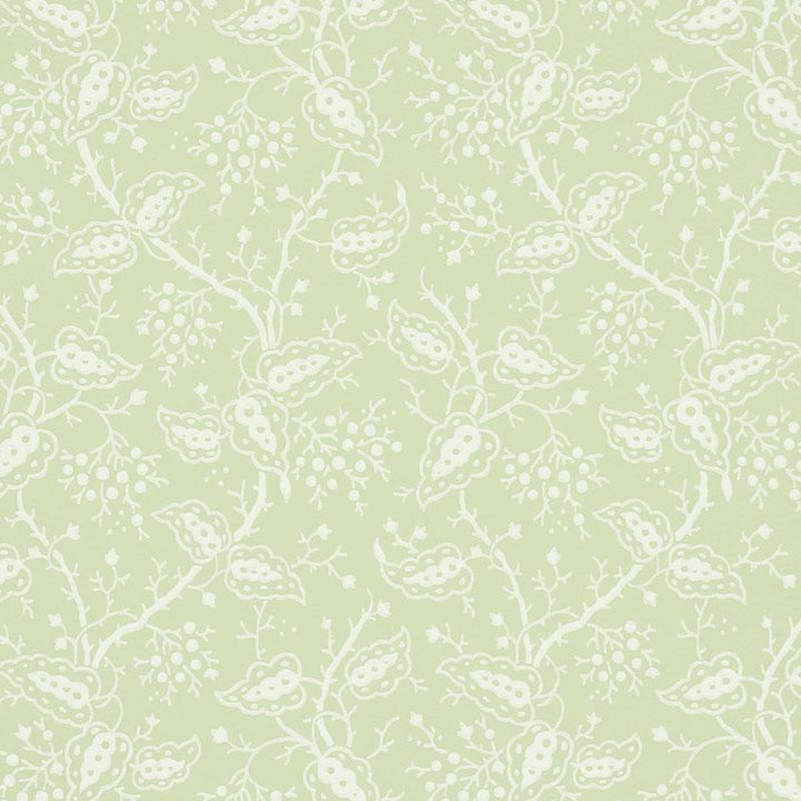 Darby Leaf 5010181 by Schumacher Wallpaper Wallflowers 6.75" - Fabric Carolina -