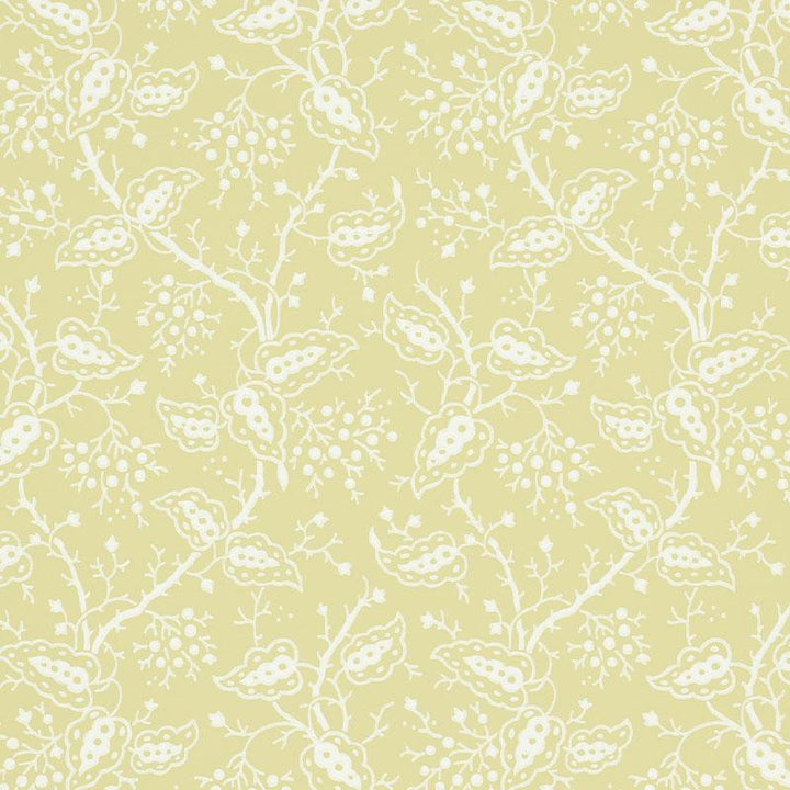 Darby Buttercup 5010182 by Schumacher Wallpaper Wallflowers 6.75" - Fabric Carolina -
