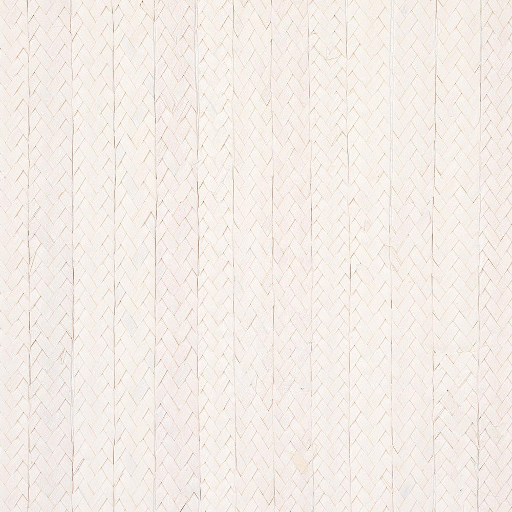 Braided Buri Ivory 5010191 by Schumacher Designer Wallpaper Textured Wallcoverings & Printed Grasscloths - Swanky Fabrics -