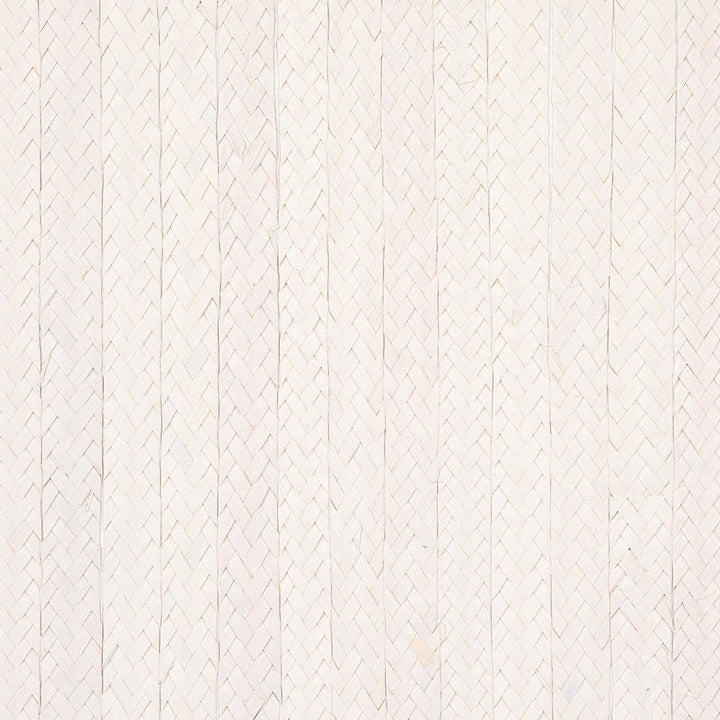 Braided Buri Ivory 5010191 by Schumacher Designer Wallpaper Textured Wallcoverings & Printed Grasscloths - Swanky Fabrics -