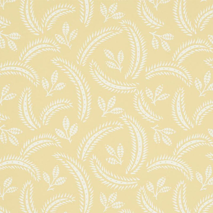 Delia Buttercup 5010352 by Schumacher Wallpaper Wallflowers 6.75" - Fabric Carolina -