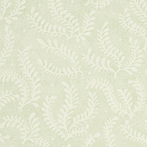 Etched Fern Leaf 5010381 by Schumacher Wallpaper