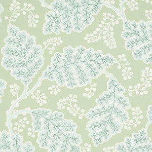Estelle Green 5010392 by Schumacher Wallpaper