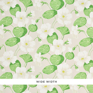 Nasturtium Stone 5010472 by Schumacher Wallpaper