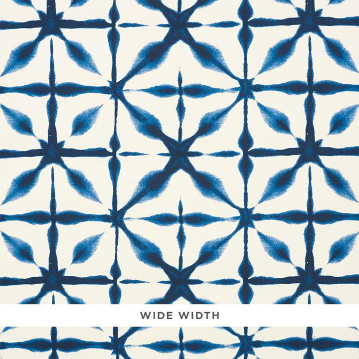 Andromeda Blue 5010570 by Schumacher Wallpaper Signature Schumacher 18.0" - Fabric Carolina -