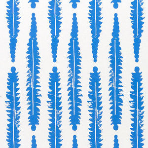 Fern Blue 5011113 by Schumacher Wallpaper