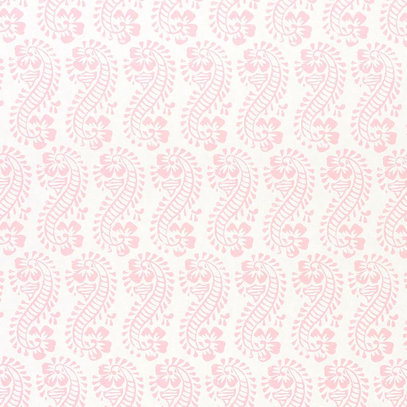 Lani Pink 5011122 by Schumacher Wallpaper Molly Mahon 5.25" - Fabric Carolina -