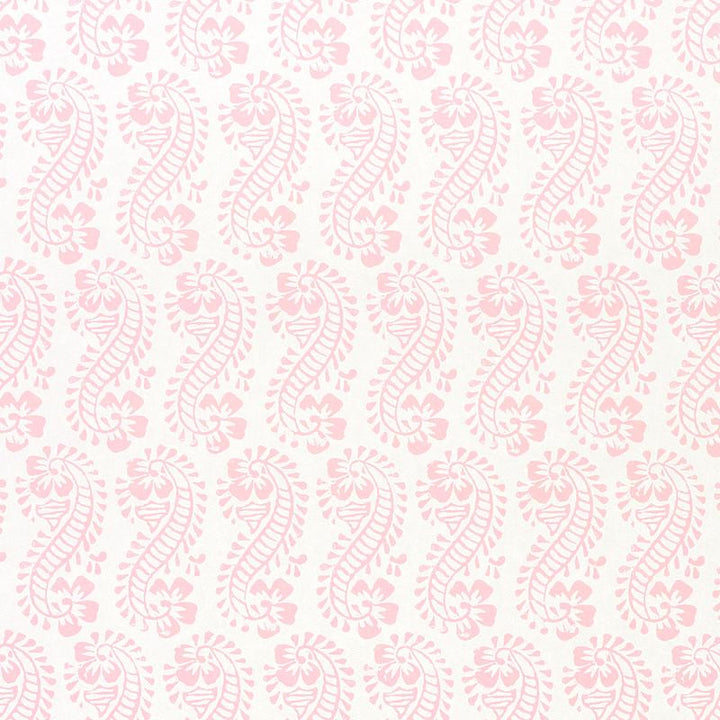 Lani Pink 5011122 by Schumacher Wallpaper Molly Mahon 5.25" - Fabric Carolina -