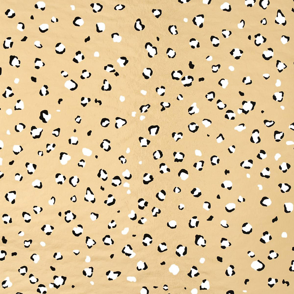 Wild At Heart Metallic Glam Gold 5012750 by Schumacher Wallpaper Cristina Buckley 27.0" - Fabric Carolina -