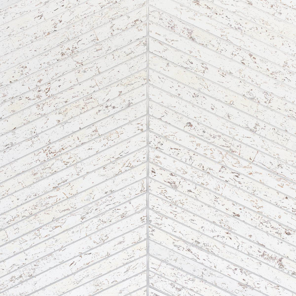 Cork Herringbone White 5013010 by Schumacher Wallpaper Textured Wallcoverings & Printed Grasscloths - Fabric Carolina -