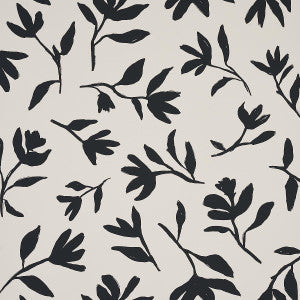 Laurel Black 5013071 by Schumacher Wallpaper